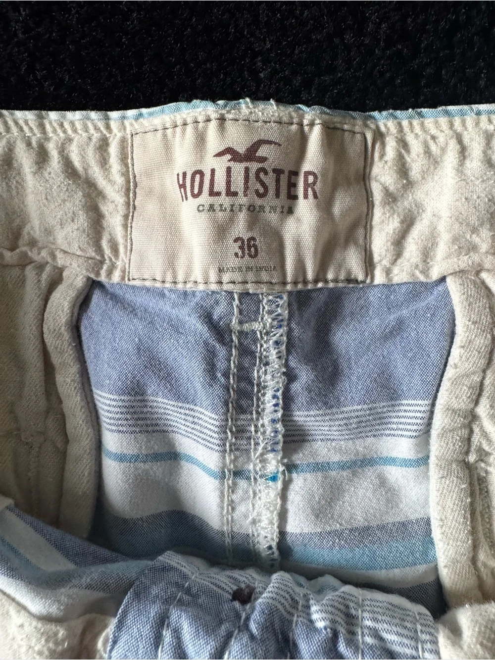 Hollister Chino Shorts. Men’s Size 36